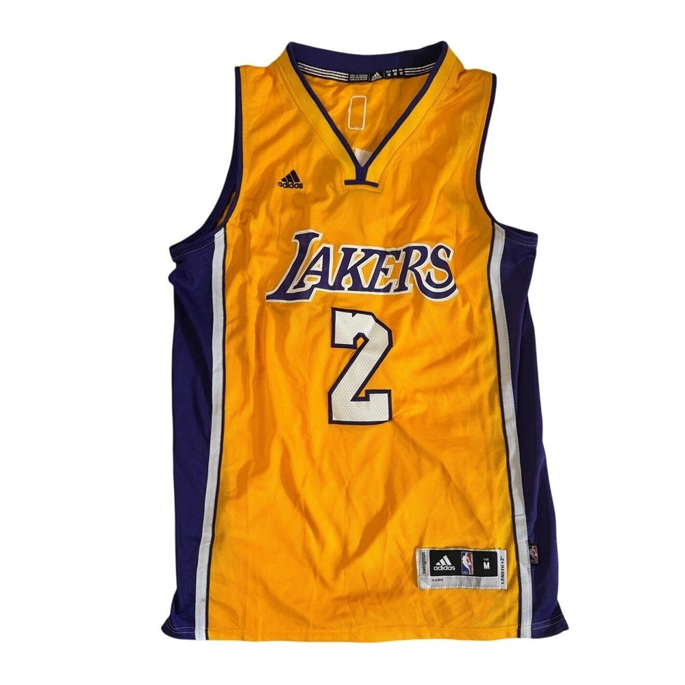 Lonzo Ball #2 Los Angeles Lakers Adidas‎ Jersey Men's Size M